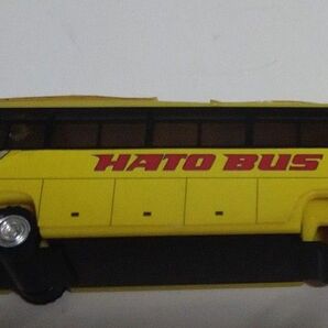【中古】HATO BUS ミニカー バス 黄色