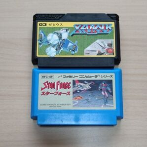 ゼビウスとスターフォースファミコンソフト二本セット