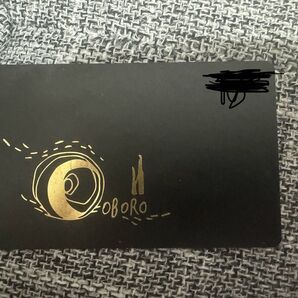 会員カード オボロ Oboro カクテル バー