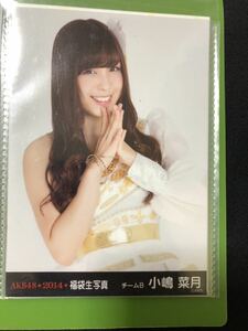 小嶋菜月 AKB48 2014 福袋 特典 生写真 B-6 A-23