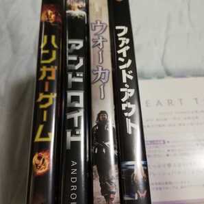 4本 DVD アンドロイド ウォーカー ハンガーゲーム ファインド・アウト アマンダ・セイフライド 映画