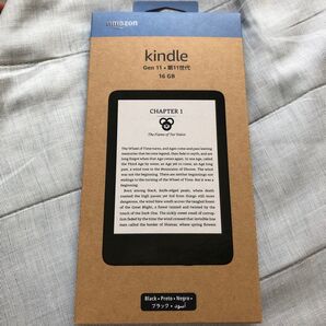 Kindle 第11世代 16GB ブラック 2024年最新モデル 6インチディスプレイ 広告なし