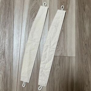 無印良品 カーテン タッセル 布製 アイボリー