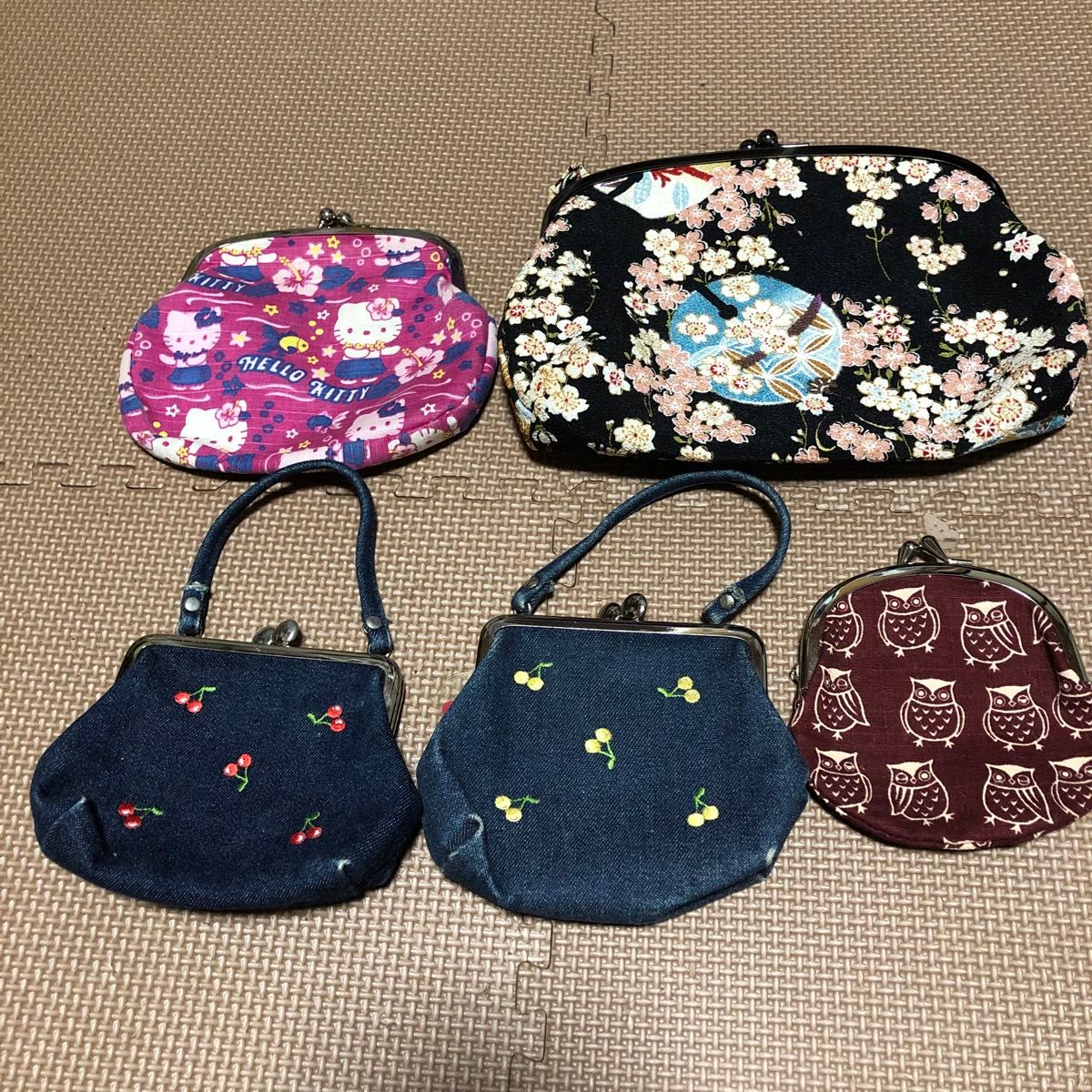 フェイラーハイジフラワー がま口ポーチ｜Yahoo!フリマ（旧