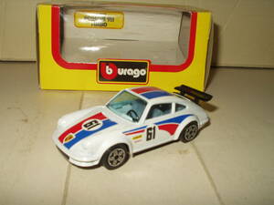 bburago Made in Italy Porsche 911 Turbo #61 / イタリア製ブラーゴ ポルシェ 911 ターボ ( 1:43 )
