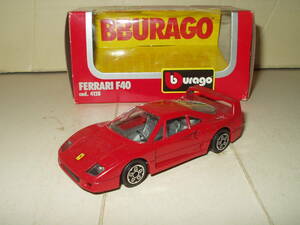 bburago Made in Italy Ferrari F40 / イタリア製ブラーゴ フェラーリ F40 ( 1:43 )