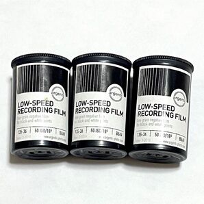 Argenti Low-Speed 35mmカメラフィルム 3本