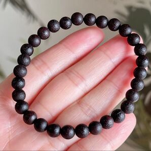天然木 高級品沈香 野生降真香の仏珠.数珠.ブレスレット(番号A4776)