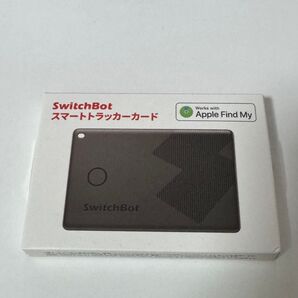 SwitchBot スマートトラッカー カード Appleの「探す」に対応 紛失防止タグ スイッチボット 新品未開封