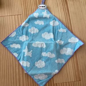 ループ付きタオル プチタオル ロディ ブルー