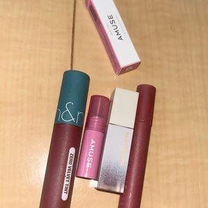 AMUSE アミューズ romand ロムアンド アミューズ リップ ティント まとめ売り 口紅 ハートパーセント アイムミミ