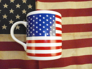 米軍　PX品　星条旗　マグカップ