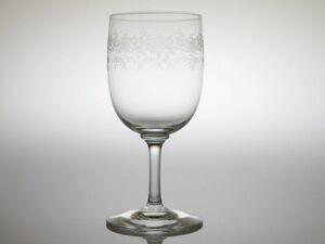 バカラ グラス ● セビーヌ ウォーターゴブレット 15.5cm クリスタル ヴィンテージ エッチング セヴィーヌ Sevigne
