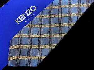 【SALE！美品限定】№0979☆【ケンゾー【KENZO】ネクタイ