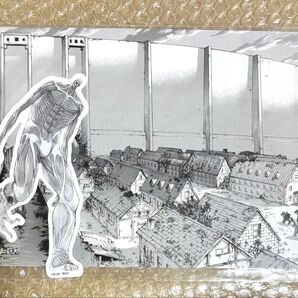 進撃の巨人 アニメ第3期 書店くじ 当選品 ブックカバー&しおりセットA