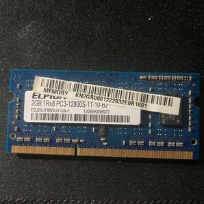 ノートPC用メモリ DDR3 2GB