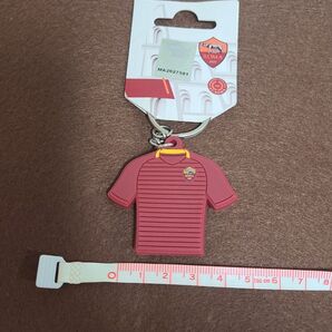 セリエA AS Roma サッカーシャツ型キーホルダー