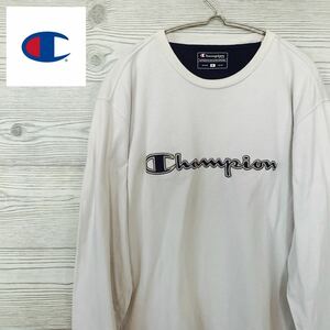 チャンピオン champion 刺繍ロゴ ロンT 長袖Tシャツ