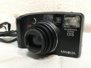 MINOLTA ミノルタ PANORAMA ZOOM 135 コンパクトフィルムカメラ 動作確認 難あり 125s0250