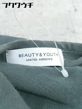 ◇ BEAUTY&YOUTH UNITED ARROWS ノースリーブ ロング ワンピース グリーン レディース_画像3