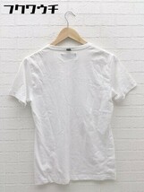 ◇ wjk ダブルジェイケイ 半袖 Vネック Tシャツ カットソー サイズM ホワイト メンズ_画像2