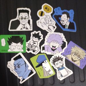 冨樫義博展 HUNTER×HUNTER ハンターハンター フレークシール キルア ゴン カイト シール ステッカー 原画