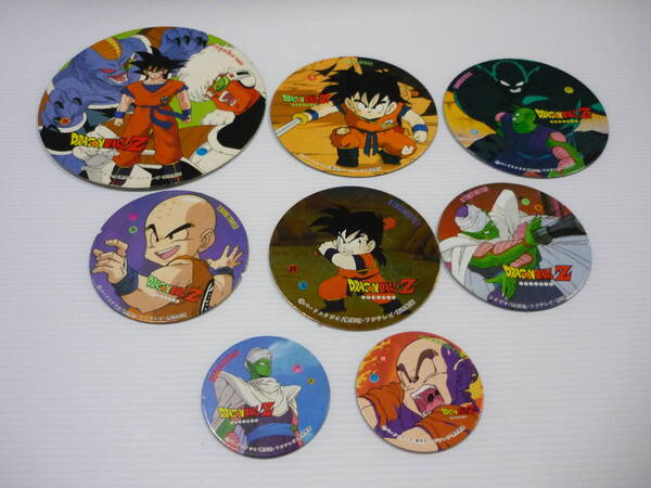 【送料無料】ドラゴンボールZ メンコ めんこ/丸めんこ 大など 約8枚セット/ 孫悟飯・ジース・バータなど/DBZ