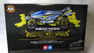 NEO-VQS JAPANCUP2020☆新品未組立☆限定品☆タミヤ☆ネオバンキッシュ J-CUP 井桁 大径 コンデレ ミニ四駆 ポリカボディ 蛍光VZシャーシ