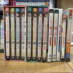 とある科学の超電磁砲 DVD/Blu-ray まとめ売り 12点セット