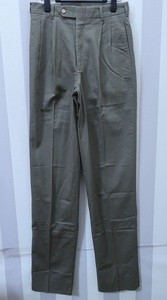 3-3053/ unused goods BERLE 045-45 STOCKER 2 tuck chino pants crowbar USA made 