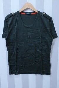 at0152/バーバリーブラックレーベル エポレットTシャツ BURBERRY BLACK LABEL 送料200円