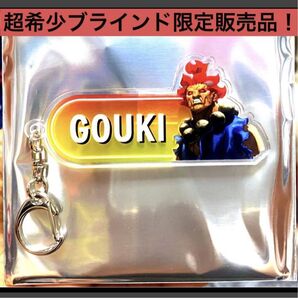 ポップアップブラインド限定販売品 ストリートファイター 3 III ネームキーホルダー 豪鬼 ゴウキ アクリルスタンド カプコン