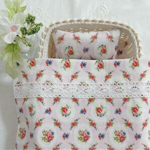 ドール用布団・かごセット 身長20〜36㎝位までのお人形用♪ 【S〜LL】#13