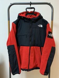 ノースフェイス THE NORTH FACE デナリフーディ ボックスロゴ パーカー 赤 レッド