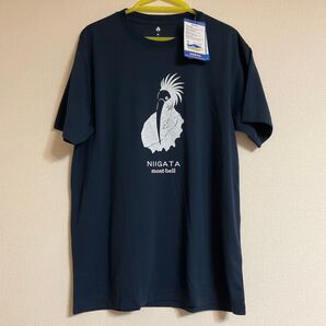 モンベル ご当地デザインTシャツ 男女兼用 【店舗限定】県鳥のトキと新潟県の形