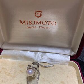 ミキモトネクタイピン銀製品 ミキモト銀製品