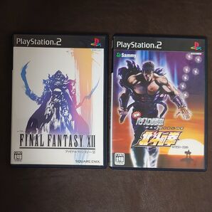 PlayStation2 ソフト 2個セット FINAL FANTASY XII 北斗の拳