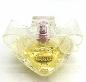 ALAIN DELON アラン ドロン サムライ ウーマン ラブ ピンク EDT 40ml ☆残量たっぷり　送料350円