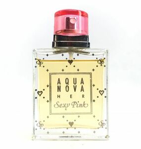 AQUA NOVA アクア ノヴァ ハー セクシー ピンク EDT 50ml ☆残量たっぷり9割　送料350円