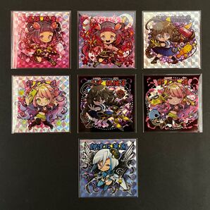 引退品 自作シール みなもと悠 7種