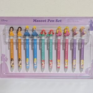 Disney Character Mascot Pen Set ディズニー プリンセス マスコット ボールペンセット