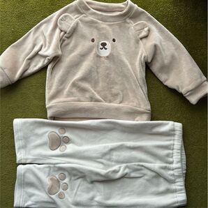 パジャマ クマさん 90 マシュマロ生地