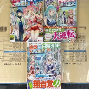 勇者パーティーを追放された白魔導師、Sランク冒険者に拾われる 1〜3巻 全巻初版 双葉社 モンスターコミックス