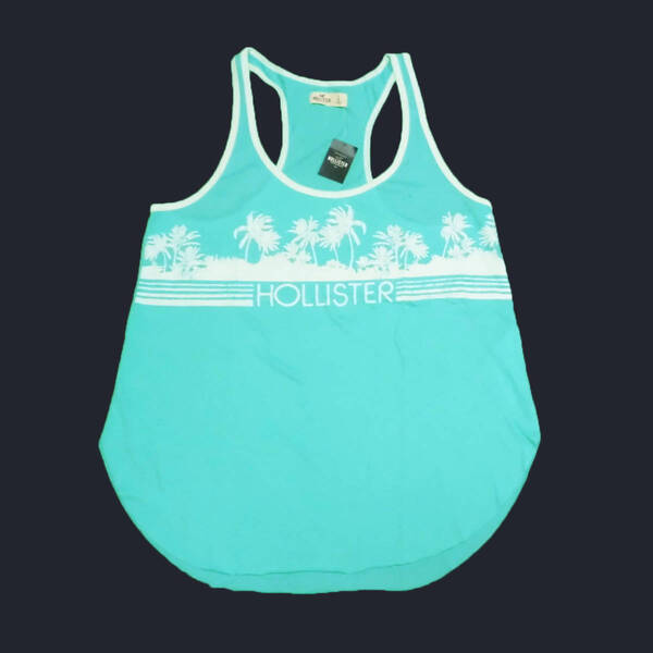 ★SALE★Hollister/ホリスター★レーサーバックタンクトップ (Turquoise/L)