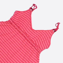 ★SALE★OLD NAVY/オールドネイビー★ボーダーキャミソールチュニック (Pink/M)_画像2