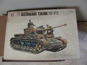  dead stock old Bandai 1/15 GERMANTANK Germany 4 number tank IV-F2