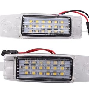 LEDナンバー灯 ハイエース 200系 ホワイト 左右セット 1型 2型 3型 4型 5型 6型 対応 白 ライセンスランプ