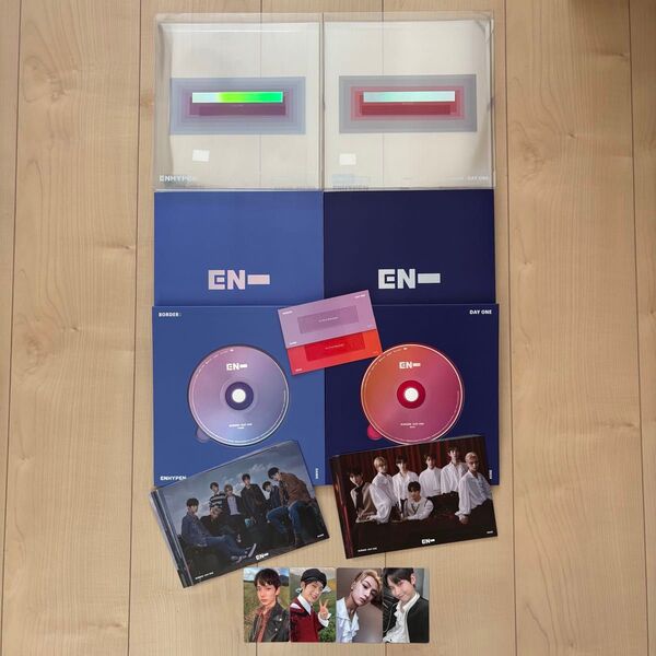 ENHYPEN BORDER: DAY ONE 2形態 アルバム トレカ付き エンハイプン