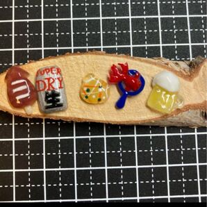 夏祭りネイル 食べ物ネイル 3Dネイル 5個セット【送料込み】