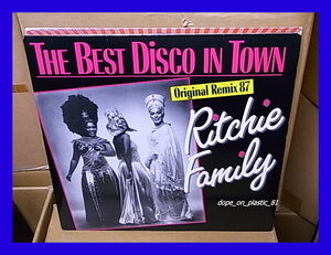 Ritchie Family / The Best Disco In Town (Original Remix 87)/Blue Label/5点以上で送料無料、10点以上で10%割引!!!/12'